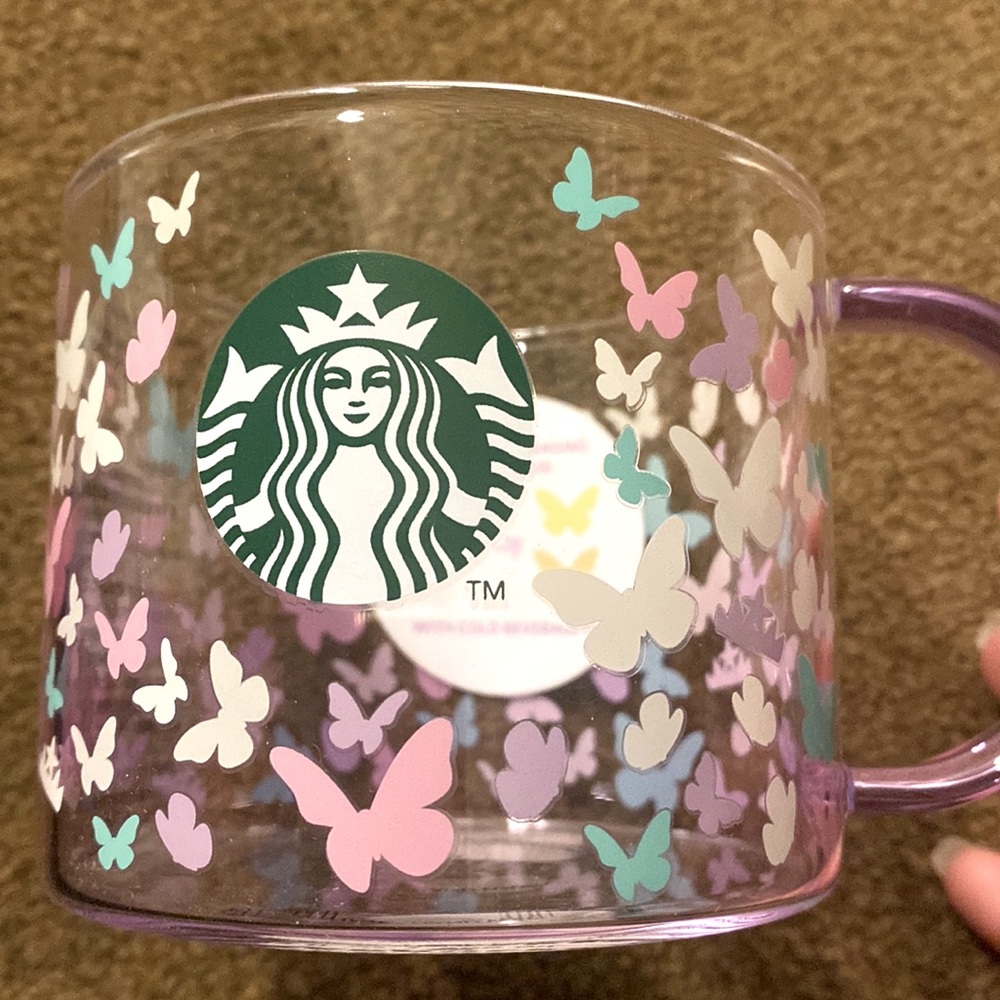 Starbucks Color Changing Butterfly mug